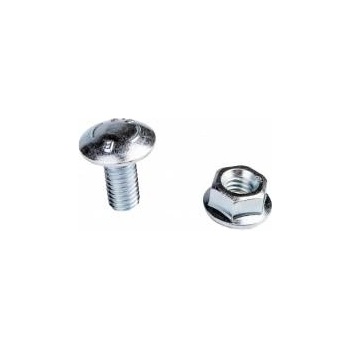 Baks Mushroom screw + barbed collar cap SGK M8X16 654041 /100pcs. /