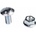Baks Mushroom screw + barbed collar cap SGK M8X16 654041 /100pcs. /