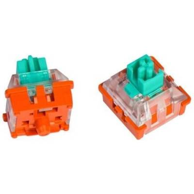 Суичове за механична клавиатура Keychron Lava Optical Green, Switch Set 87 броя, зелени (Z85)