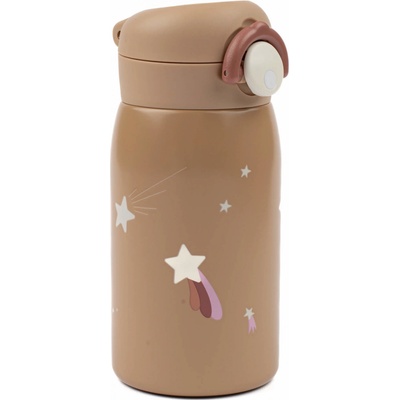 Fabelab Dětská nerezová lahev na vodu 320 ml Caramel
