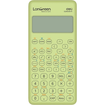 Deli LonGreen научен калкулатор ED240-SR-R, (12007273)