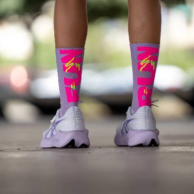 Sporcks Bežecké ponožky FunRun Purpe
