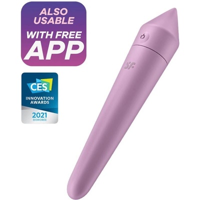 Satisfyer Мини лилав вибратор с APP Ultra Power Bullet 8