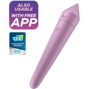 Satisfyer Мини лилав вибратор с APP Ultra Power Bullet 8