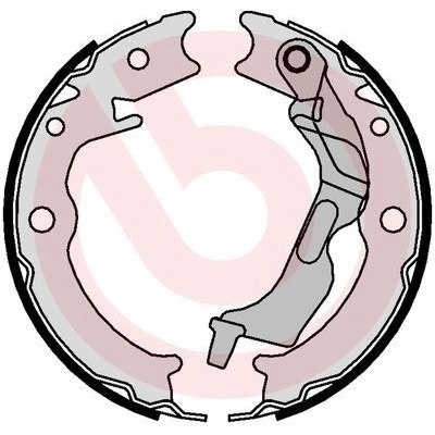 Sada brzd. čeľustí parkov. brzdy BREMBO S 10 520