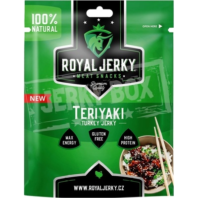 Royal Jerky Turkey krůtí Teriyaki 22 g