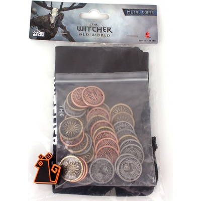 Asmodee Zaklínač: Starý svět Sada mincí – Zboží Dáma Asmodee Zaklínač: Starý svět Sada mincí – Zboží Dáma