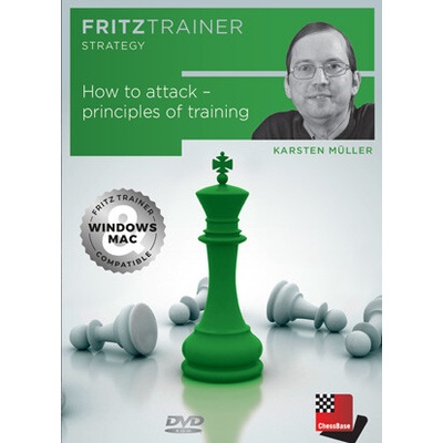 ChessBase How to attack - principles of training, Karsten Müller - verzia na stiahnutie (anglicky, nemecky)