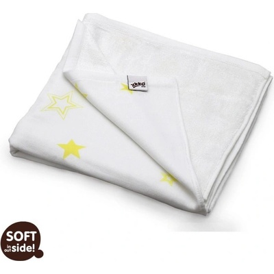 Kikko Bambusová detská deka Lemon Stars