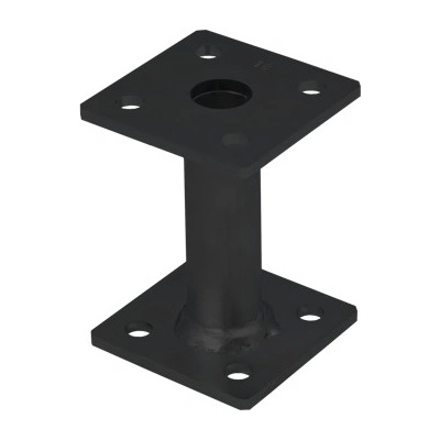 Domax PMF 80 Patka sloupku C černá 80x80x100x5,0