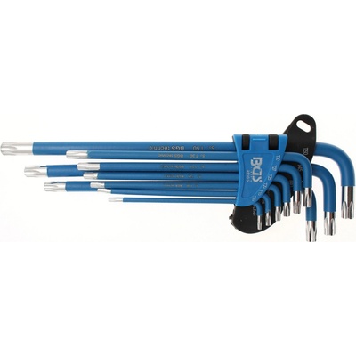 BGS technic Sada klíčů TORX, velikosti T10 - T50, 9 kusů - BGS 35105