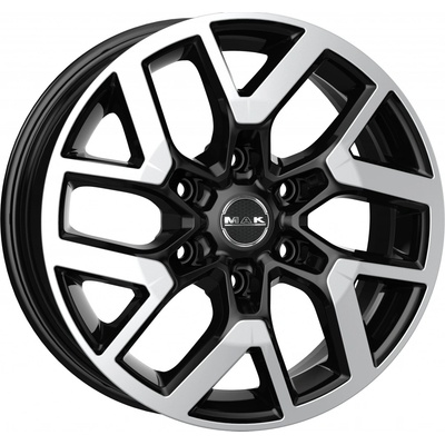 MAK Gravel 7,5x17 6x130 ET55 black mirror