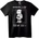 NOONEBRAND Тениска Космически Астронавт Куче - 7XL, White