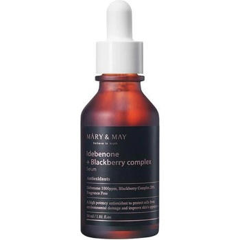 Mary & May Серум за лице с комплекс от идебенон и къпини MARY & MAY Idebenone + Blackberry Complex Serum (680831)