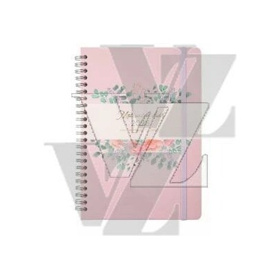 Albi DK6 A6 týdenní 2026 růžový – Zboží Dáma