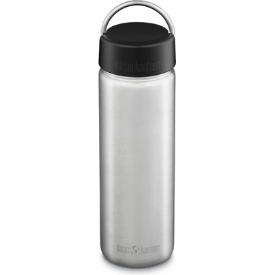 Klean Kanteen Wide w/Wide Loop Cap - brushed stainless 800 ml Цвят: сребърен