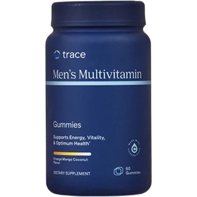 Trace Minerals Men's Multi Gummies [60 желирани бонбони] Портокал с манго и кокос