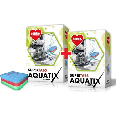 AQUATIX ECOLOGIX Multifunkčné tablety do umývačky riadu 120 dávok