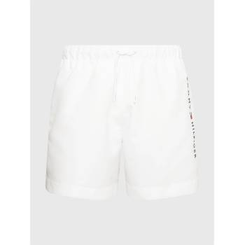 Tommy Hilfiger Къси панталони Tommy Hilfiger Medium Drawstring Swim Shorts - White YBR