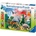 Ravensburger Пъзел Ravensburger от 100 XXL части - С динозаврите (10957)