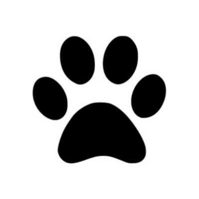 Tlapka plastová šablona 002 B 14,5x14,5cm – Zboží Mobilmania