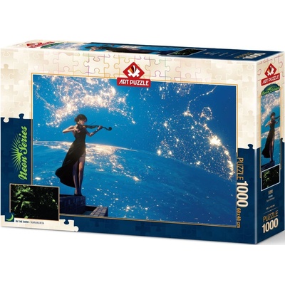 Art Puzzle Неонов пъзел Art Puzzle от 1000 части - Последната цигулка (5266)