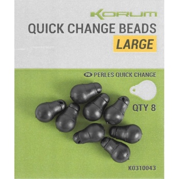 Korum Zarážky Quick Change Beads Large 8 ks