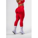 Nebbia Bezšvové legíny s vysokým pásom MAXIMUM PUSH-UP 302 red