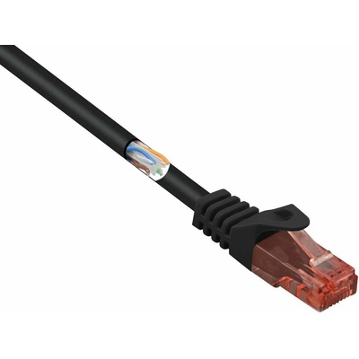 Renkforce RF-5042662 RJ45 CAT 6 U/UTP 15m černý