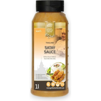 Golden Turtle Chef Arašídová omáčka Satay 1000 ml Chef's Selection