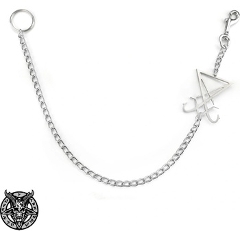 Image 1 of Leather & steel fashion Верига Луцифери - lsf6 01