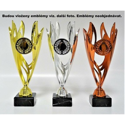 VIZINGR Kapr poháry ET444-L208 ET444-L208/29 cm zlato