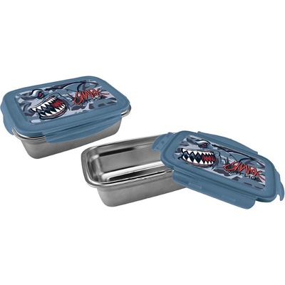 Graffiti Метална кутия за храна Graffiti Shark - 800 ml (241422)