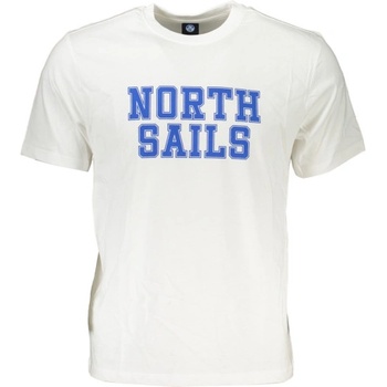North sails Мъжка тениска с къс ръкав north sails, Цвят Бял (902834000_bi0101)