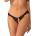 Obsessive Divienne Crotchless Thong Black L/XL