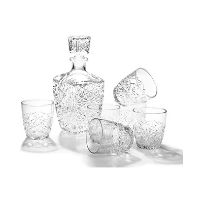 Bormioli rocco Dedalo-КОЛМПЛЕКТ ЗА УИСКИ 7 ЕЛЕМЕНТА (2.26040 (0110319)