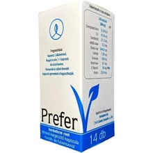 Herbaferm Prefer V 400 mg 14 kapsúl