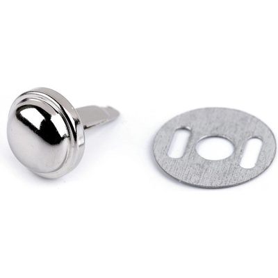 Prima-obchod Dvounožkový hřeb / kovové nožičky na kabelky Ø12 mm, barva 1 barva nikl