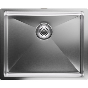 Klarstein Кухненска мивка TitanSteel 45 x 55 см (LxW) с повърхност, устойчива на ръжда, драскотини и топлина (SIK1-TitanSteel-5040) (SIK1-TitanSteel-5040) - electronic-star Мивка за вграждане