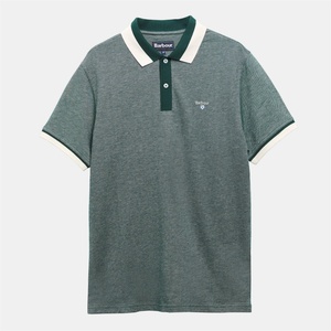 Barbour Блуза с яка Barbour Mens Helwith Polo Shirt - Seaweed GN73
