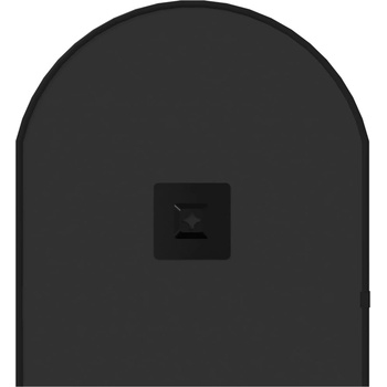 Image 1 of vidaXL Стенно огледало черно 70x30 см овално (348205)