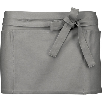 Kariban Zástěra K886 barová krátká COT20K88603999-light grey