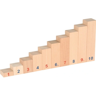EDUPLAY Číselné schodiště vzdělávací pomůcka