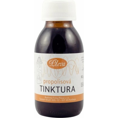 Propolisové kvapky-tinktúra Pleva Farba: 92 g