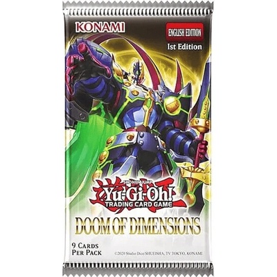 Konami Yu-Gi-Oh!: Doom of Dimensions Booster Pack