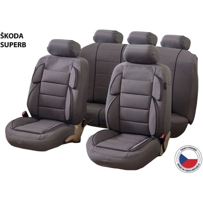 Autopoťah Cappa Perfetto YL Škoda Superb šedá
