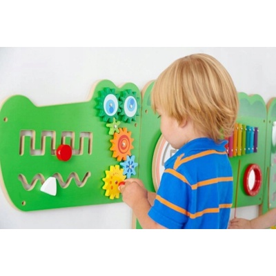 Viga Toys Развиваща игра за стена Крокодил - 5 модула (vig50346)