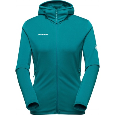 Mammut Дамско поларено яке Mammut Women's Aconcagua Light Midlayer Hooded Jacket Fleece jacket - Deep Teal - размер XS (105-5219-0711)