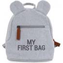 Childhome Detský My First Bag Canvas Grey CWKIDBCGA