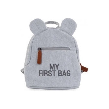 Childhome Detský My First Bag Canvas Grey CWKIDBCGA